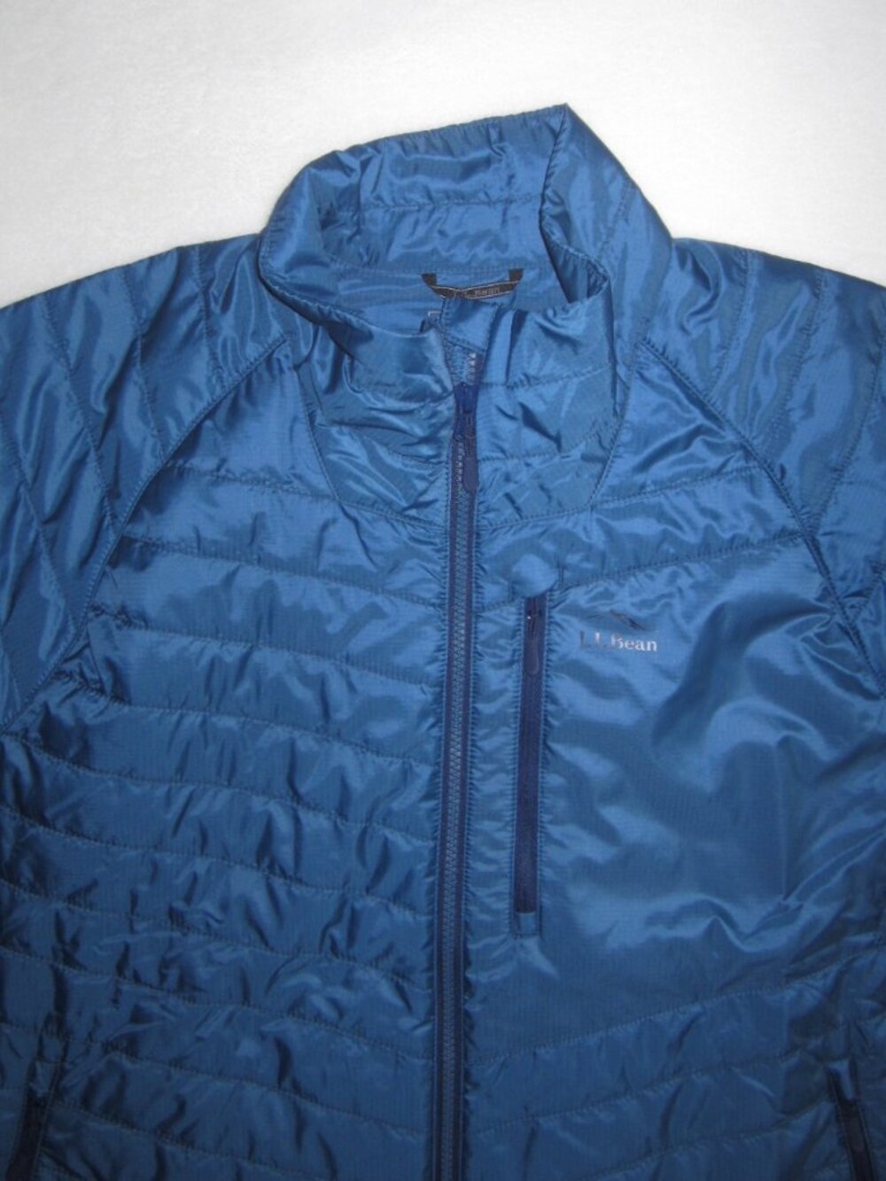 LL BEAN PrimaLoft Packaway Jacket Bright Mariner Item 525719 Women’s XL - Picture 6 of 15